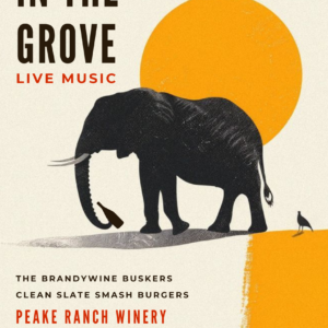 Music in the Grove Concert flyer