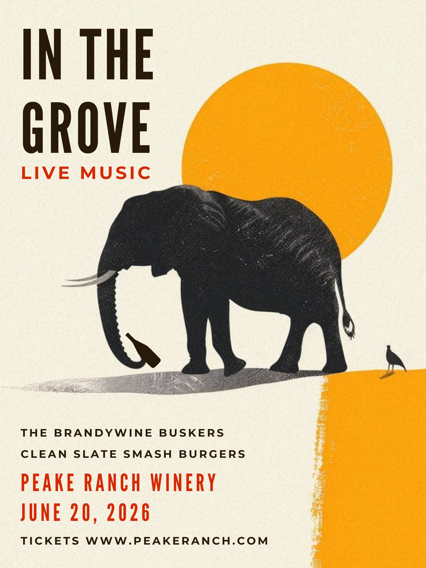 Music in the Grove Concert flyer